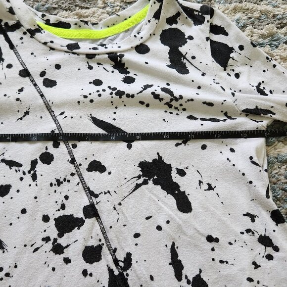 ‼️SPLATTER PAINT A Line Tee Shirt Dress Size M‼️ - Picture 7 of 10